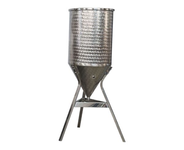 Fermentador cónico, Enobeer, acero inox, 215 litros.